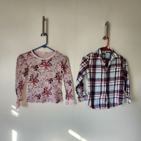 Old Navy Girls Clothing Lot Sz 6 7 8 Fall Winter Tops Hoodie Dress Crop Bundle - Picture 9 of 16